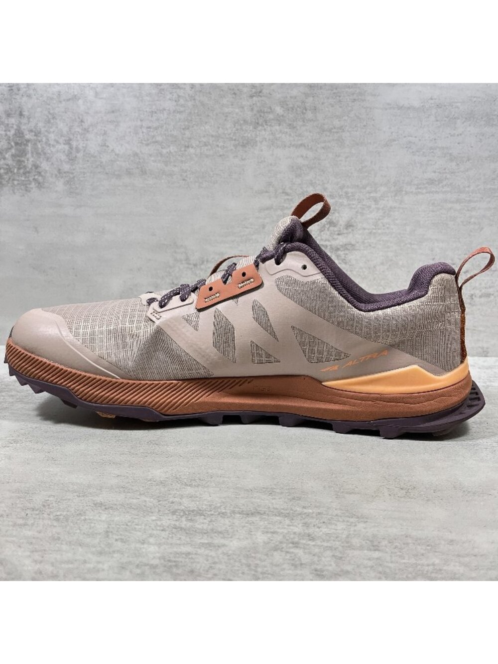 Altra Lone Peak 8 Zero Drop Trail Running Shoes - Women's Size 11 - Orange - Picture 5 of 9
